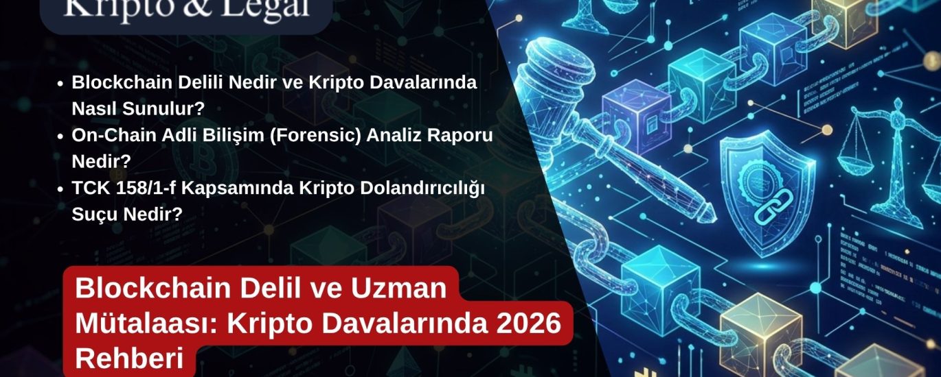 Blockchain Delil ve Uzman Mütalaası: Kripto Davalarında 2026 Rehberi
