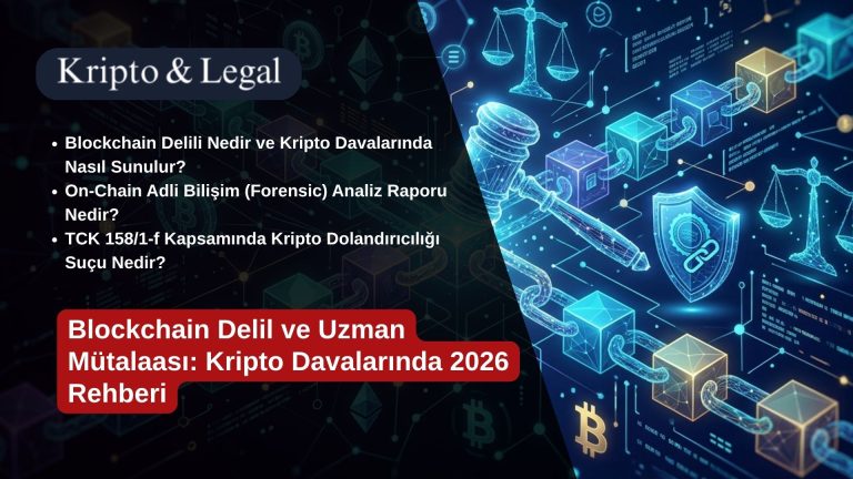 Blockchain Delil ve Uzman Mütalaası: Kripto Davalarında 2026 Rehberi
