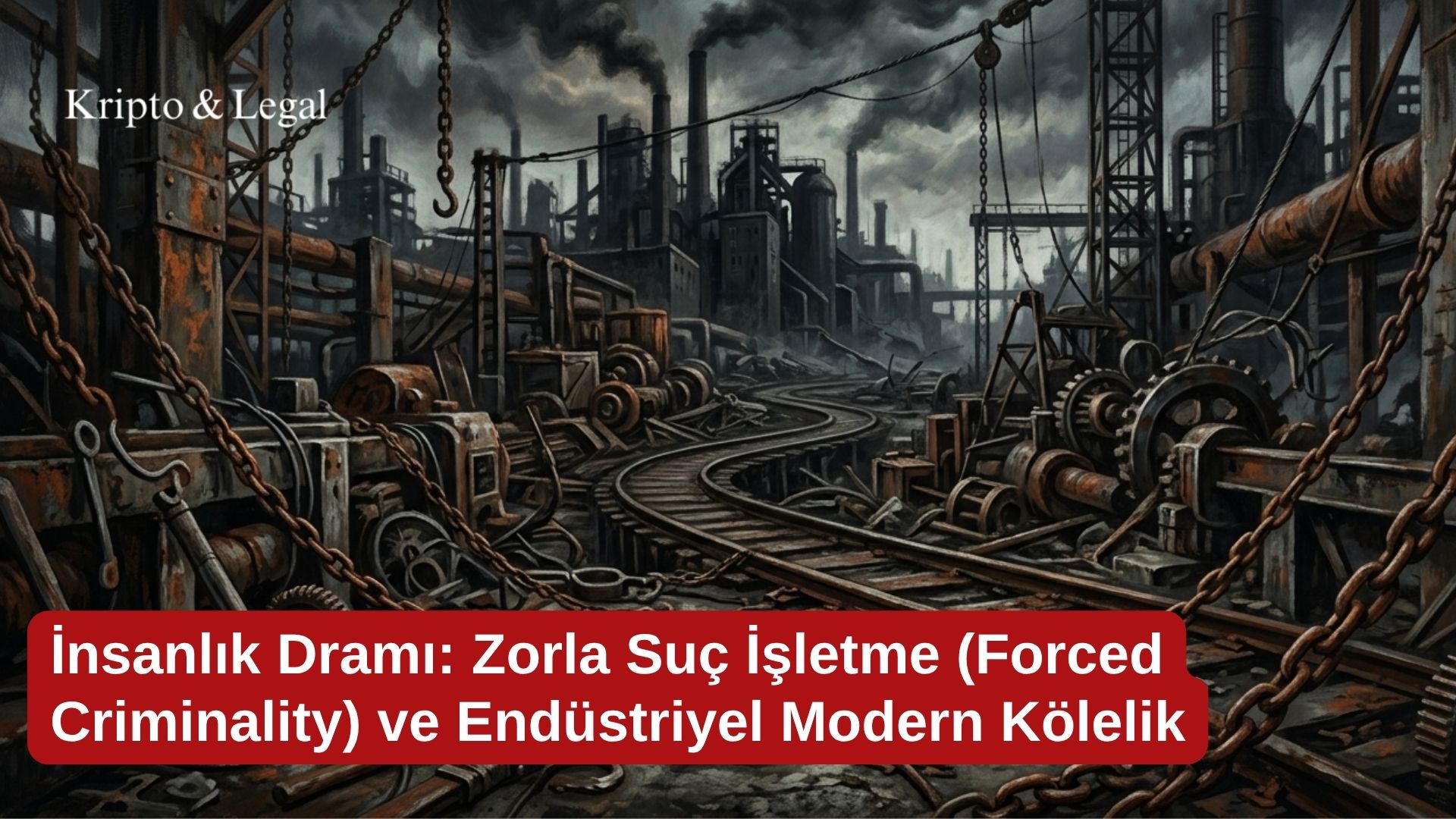 İnsanlık Dramı: Zorla Suç İşletme (Forced Criminality) ve Endüstriyel Modern Kölelik