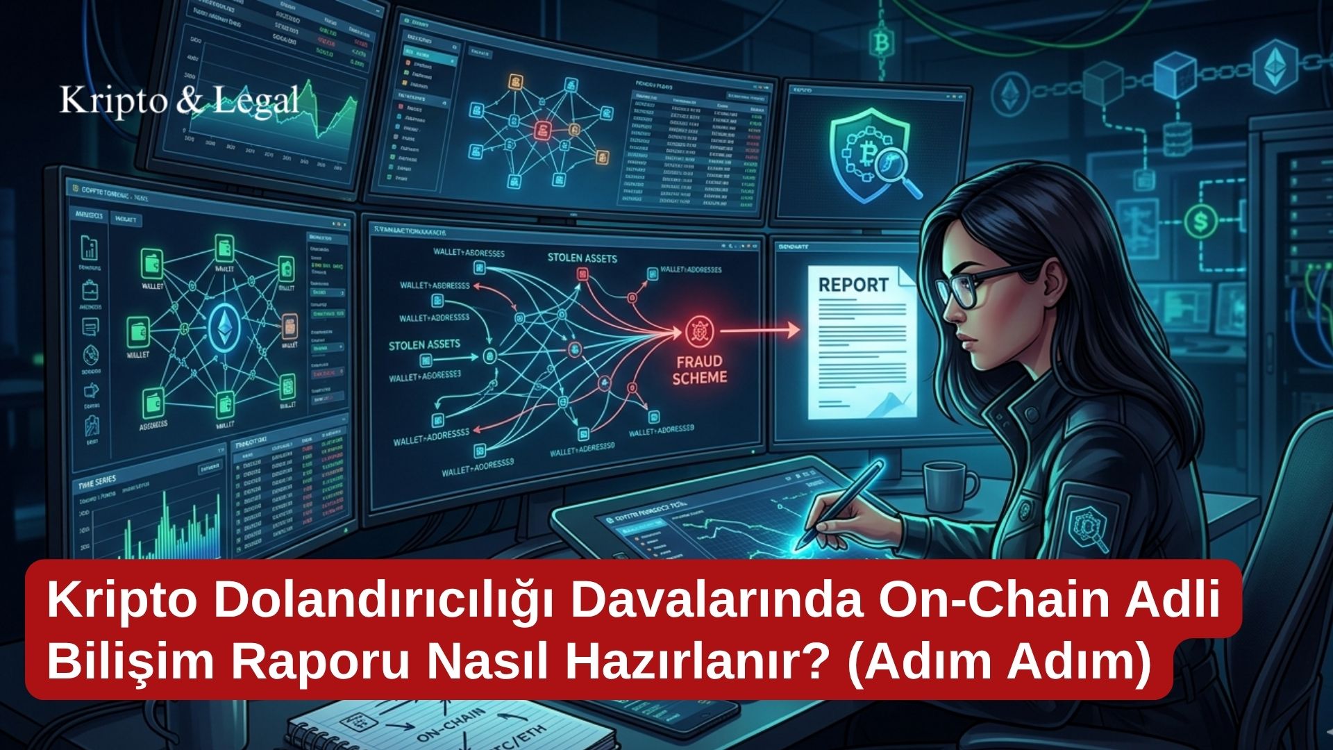 Kripto Dolandırıcılığı Davalarında On-Chain Adli Bilişim Raporu Nasıl Hazırlanır? (Adım Adım)