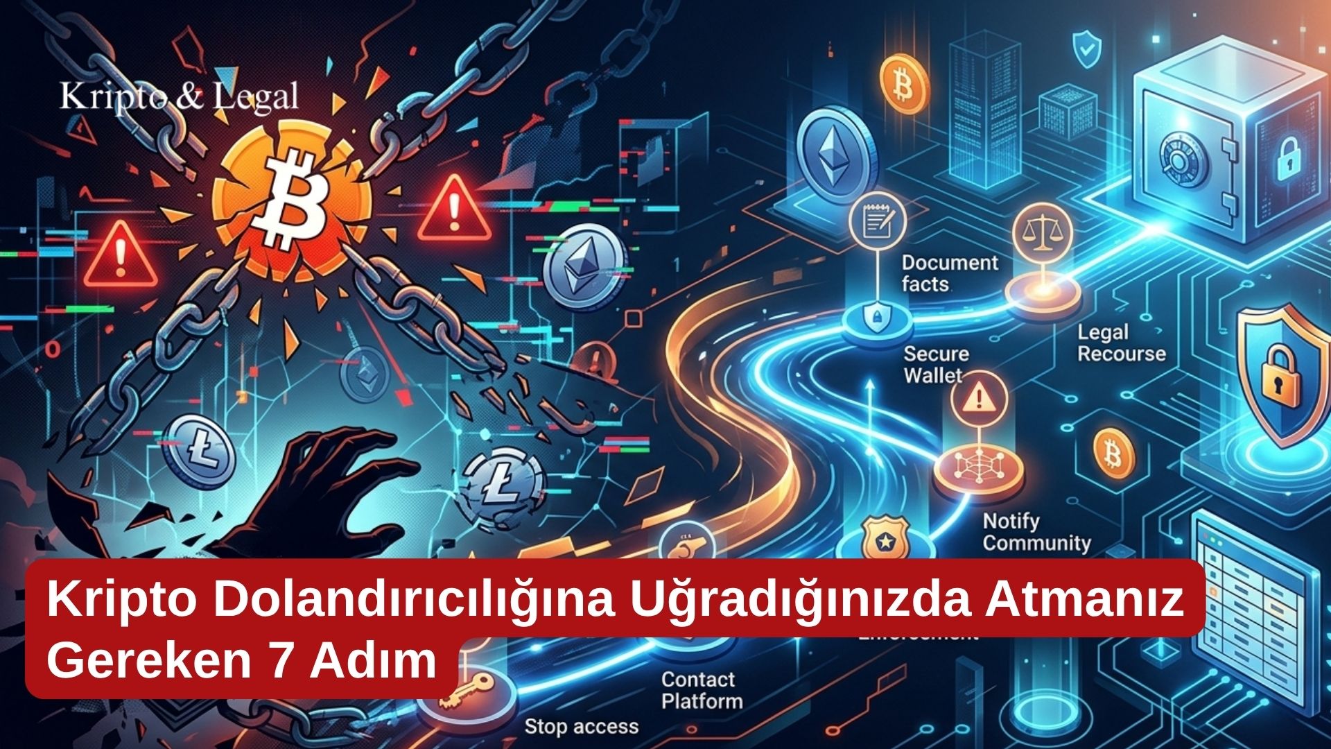Kripto Dolandırıcılığına Uğradığınızda Atmanız Gereken 7 Adım