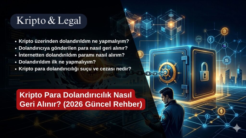 Kripto Para Dolandırıcılık Nasıl Geri Alınır (2026 Güncel Rehber)
