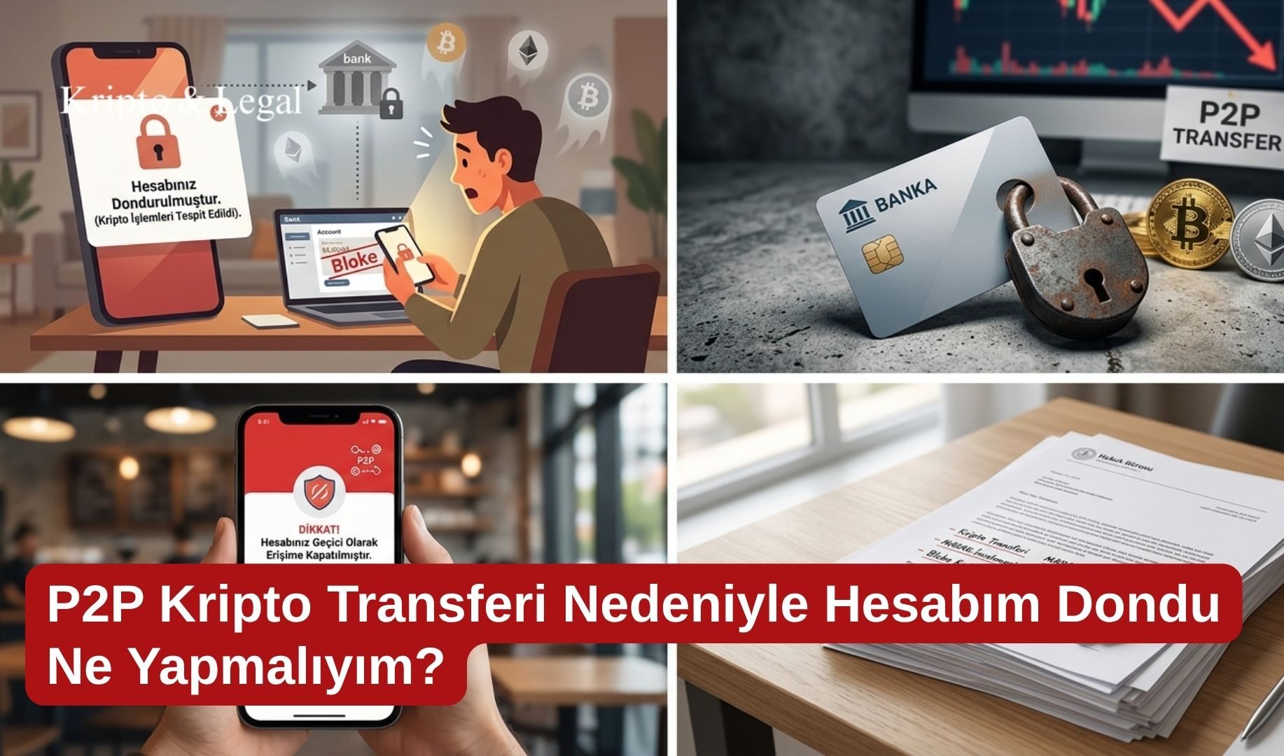 P2P Kripto Transferi Nedeniyle Hesabım Dondu Ne Yapmalıyım?