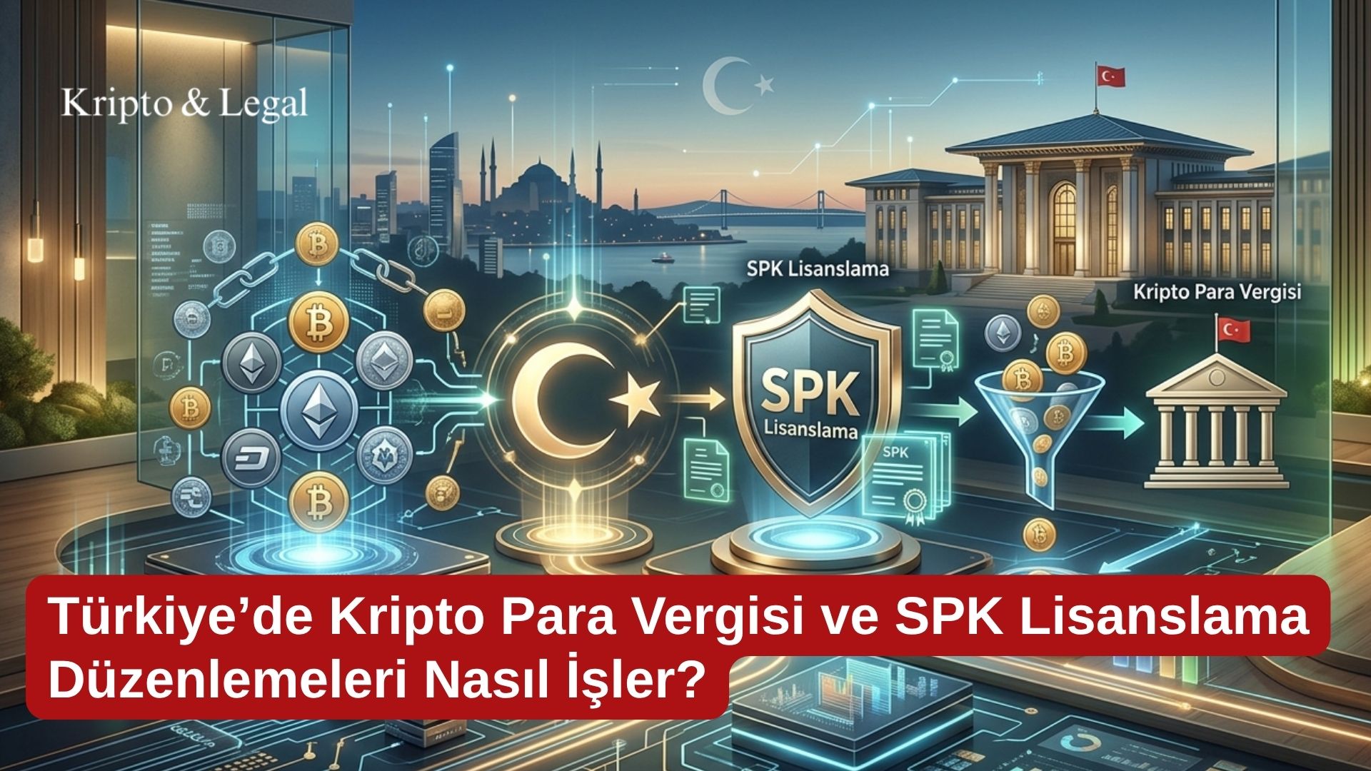 Türkiye’de Kripto Para Vergisi ve SPK Lisanslama Düzenlemeleri Nasıl İşler?