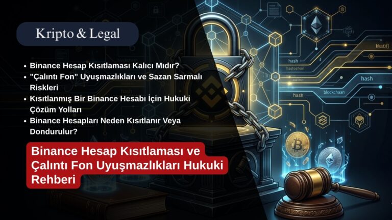 Binance Hesap Kısıtlaması ve Çalıntı Fon Uyuşmazlıkları Hukuki Rehberi