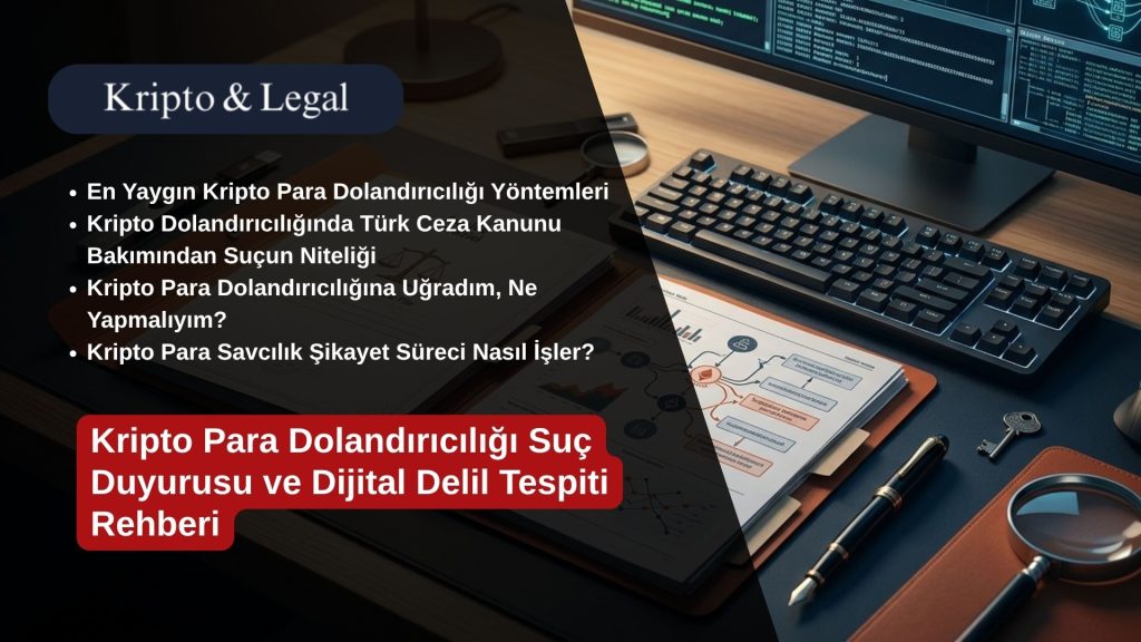 Kripto Para Dolandırıcılığı Suç Duyurusu ve Dijital Delil Tespiti Rehberi