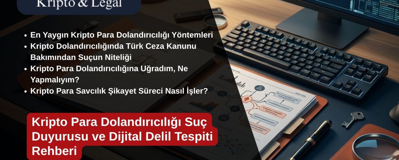 Kripto Para Dolandırıcılığı Suç Duyurusu ve Dijital Delil Tespiti Rehberi