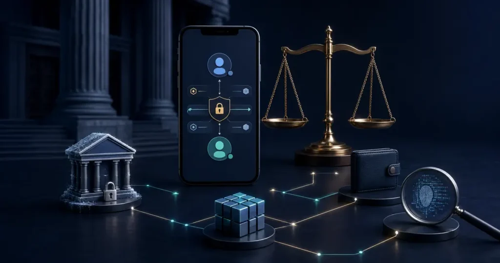 Kripto P2P savcılık, hesap blokesi ve mahkeme sürecini gösteren P2P avukatı rehberi
