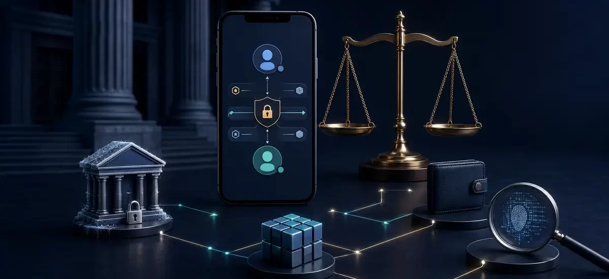 Kripto P2P savcılık, hesap blokesi ve mahkeme sürecini gösteren P2P avukatı rehberi