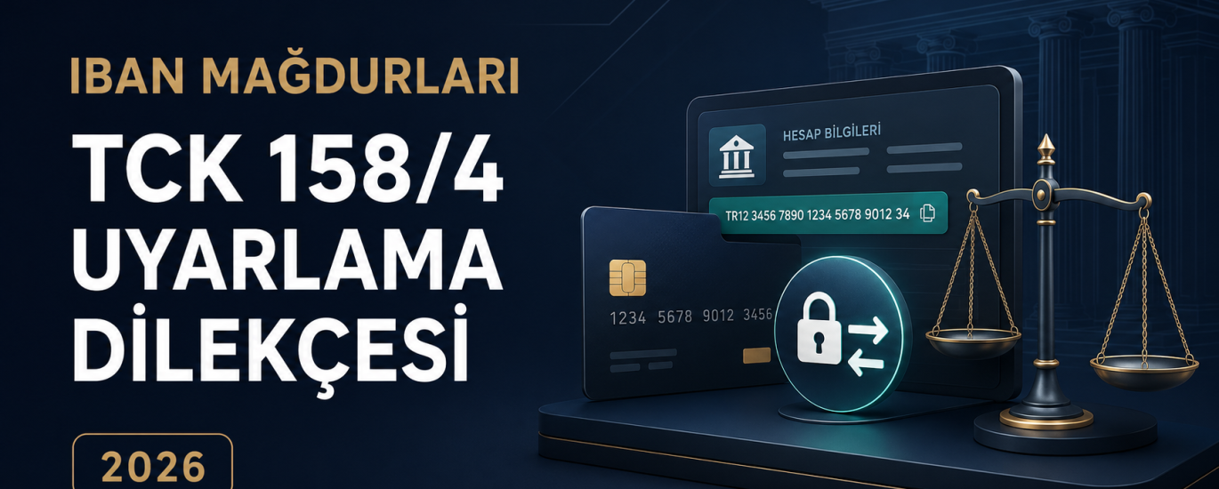 IBAN Mağdurları TCK 1584 Uyarlama Dilekçesi 2026