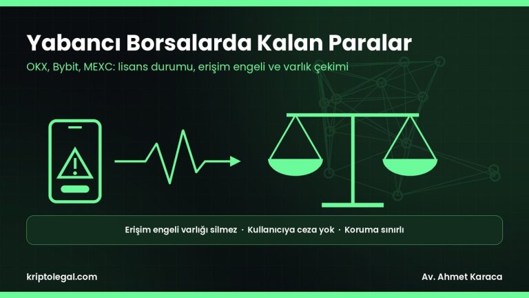 OKX Bybit Türkiye rehberi: lisanssız yabancı borsalarda kalan paralar ve erişim engeli.