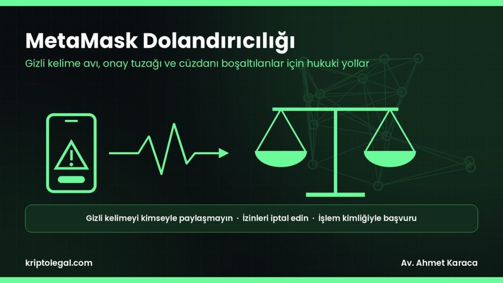 MetaMask Dolandırıcılığı: Yöntemler ve Hukuki Yollar